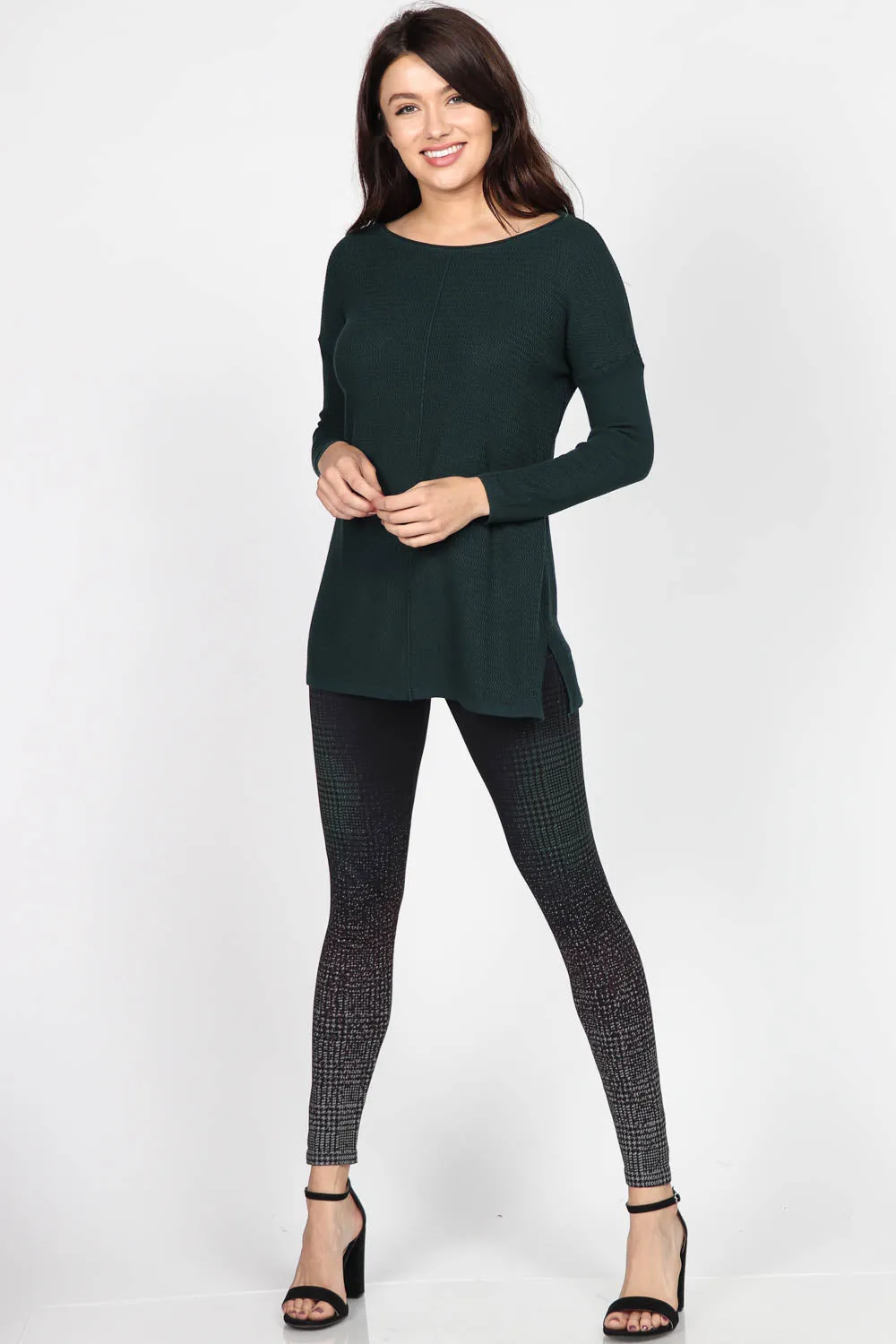 Amber Long-Sleeve Knitted Tunic