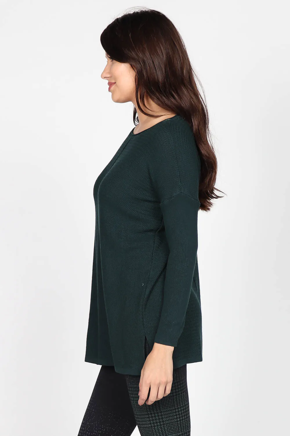 Amber Long-Sleeve Knitted Tunic