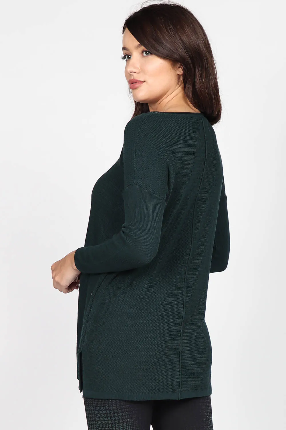 Amber Long-Sleeve Knitted Tunic