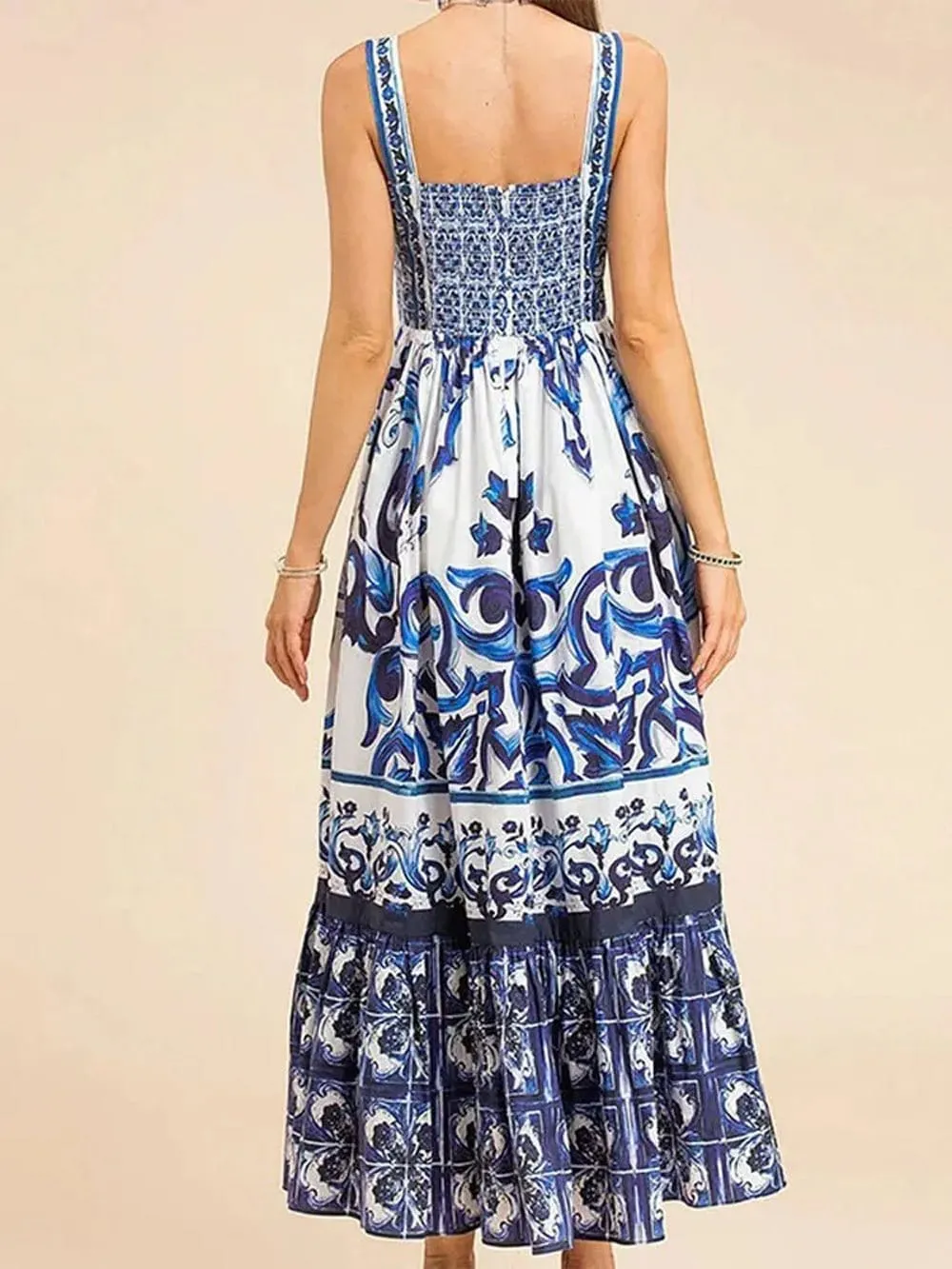Ayla Backless Midi Dress