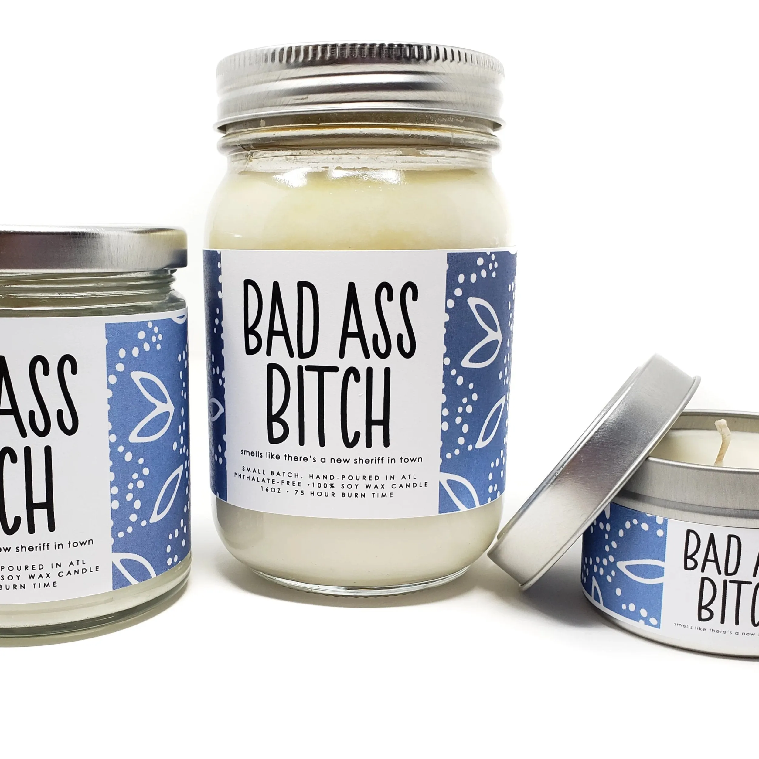 Badass Bitch candle - 8oz