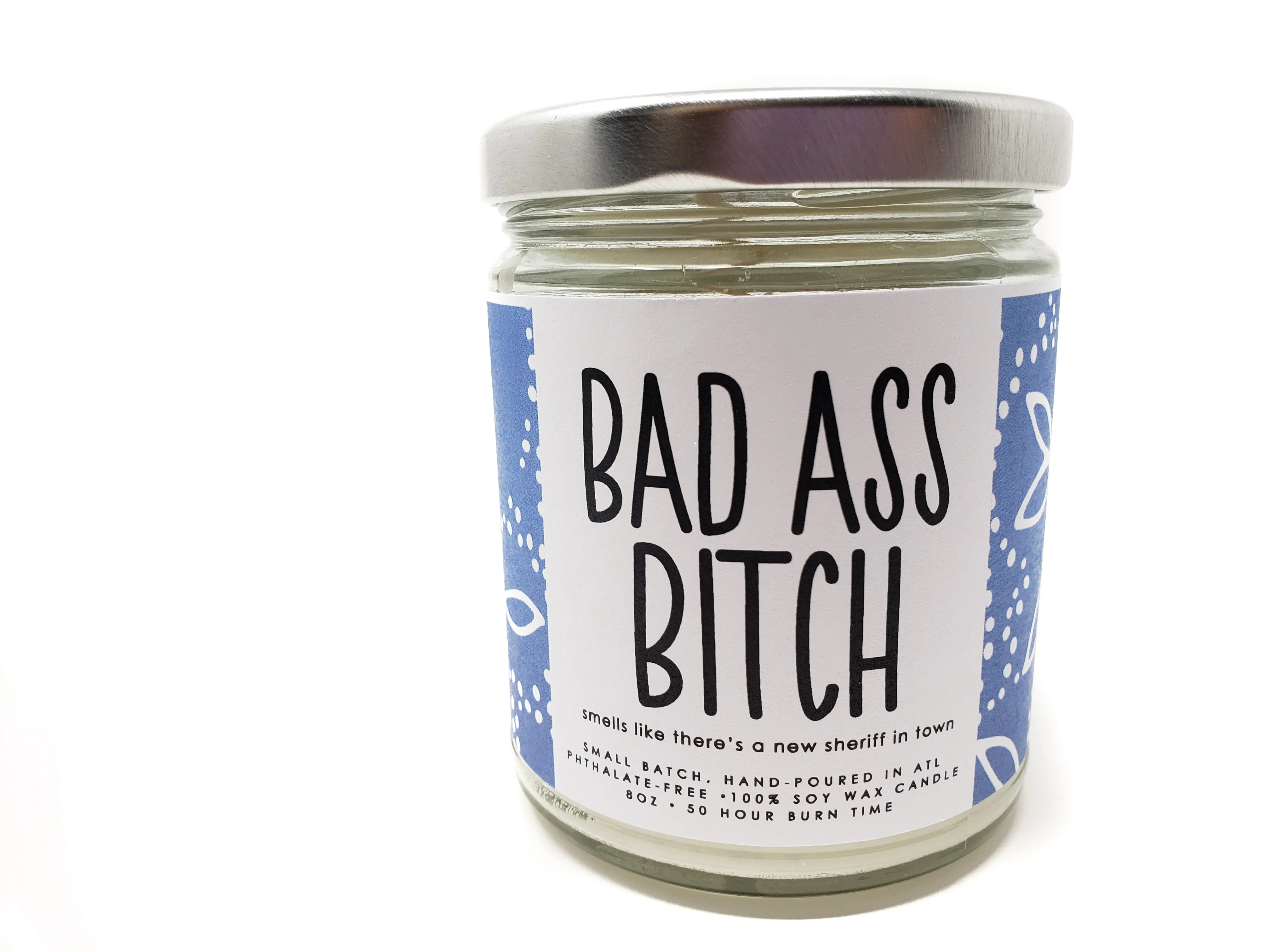 Badass Bitch candle - 8oz