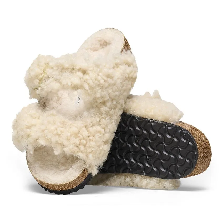 Birkenstock Arizona Kids N | Teddy Eggshell