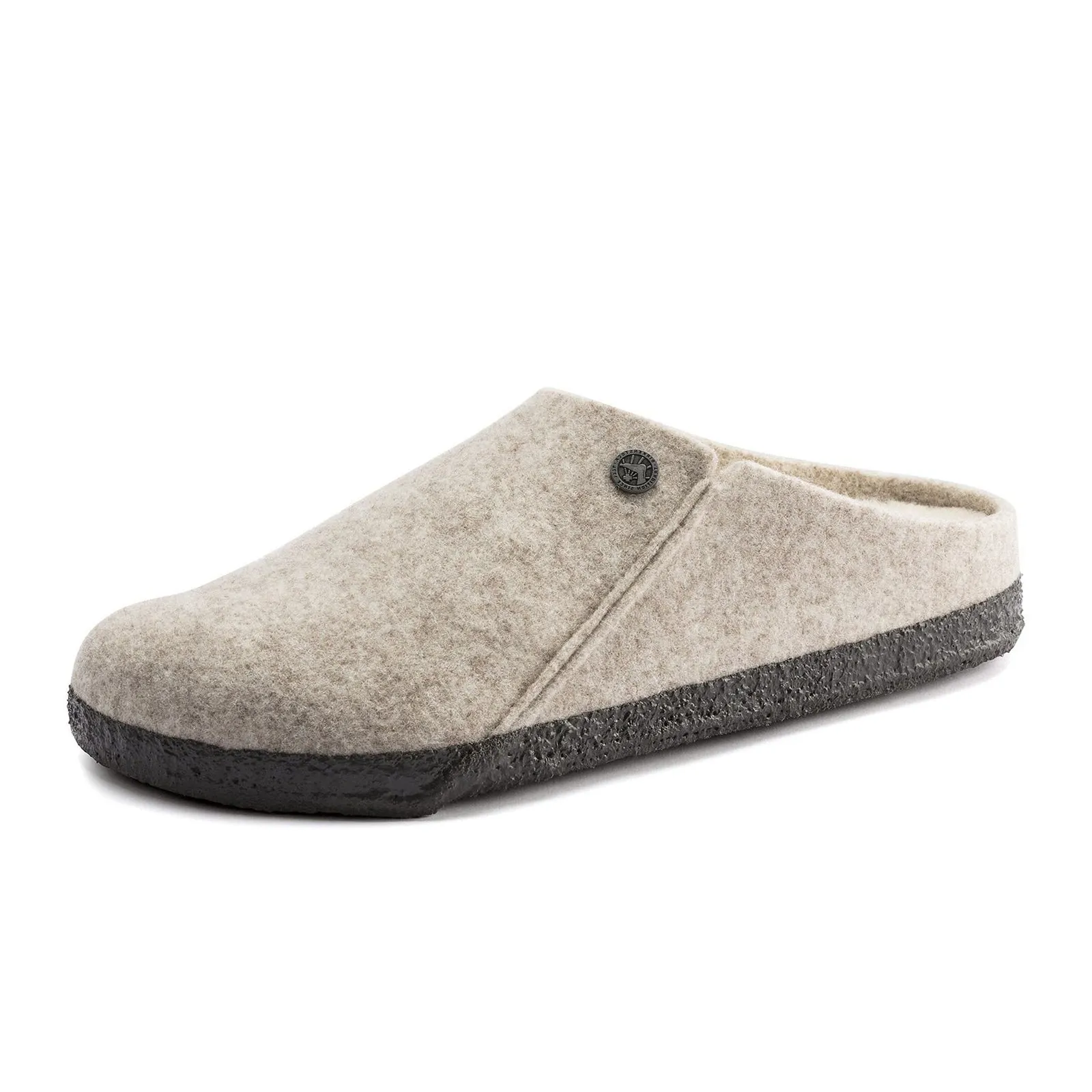 Birkenstock Zermatt Narrow Slipper (Women) - Eggshell Wool/Natural Shearling