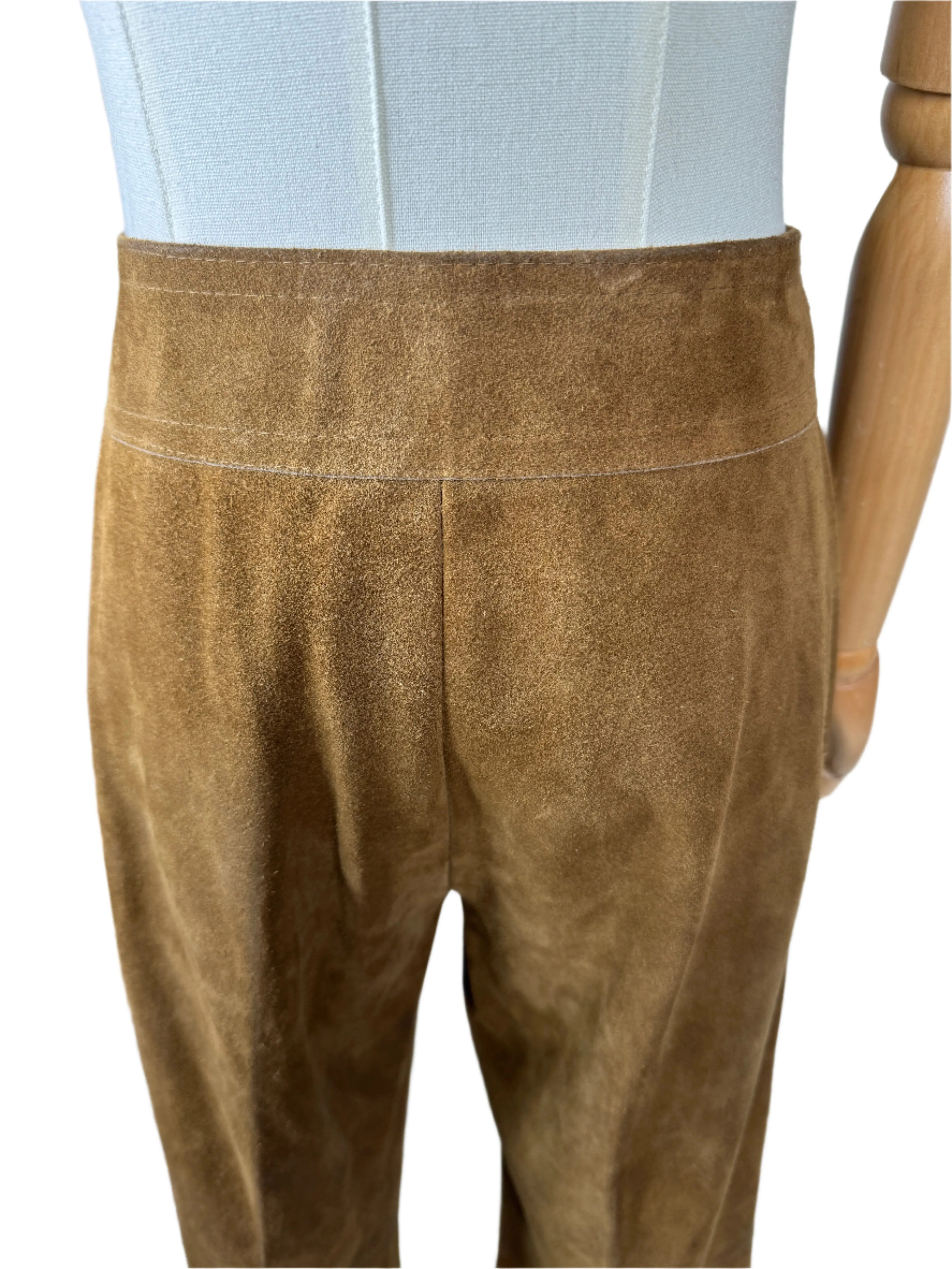 Brown Suede Jacket & Pant Set 1970s