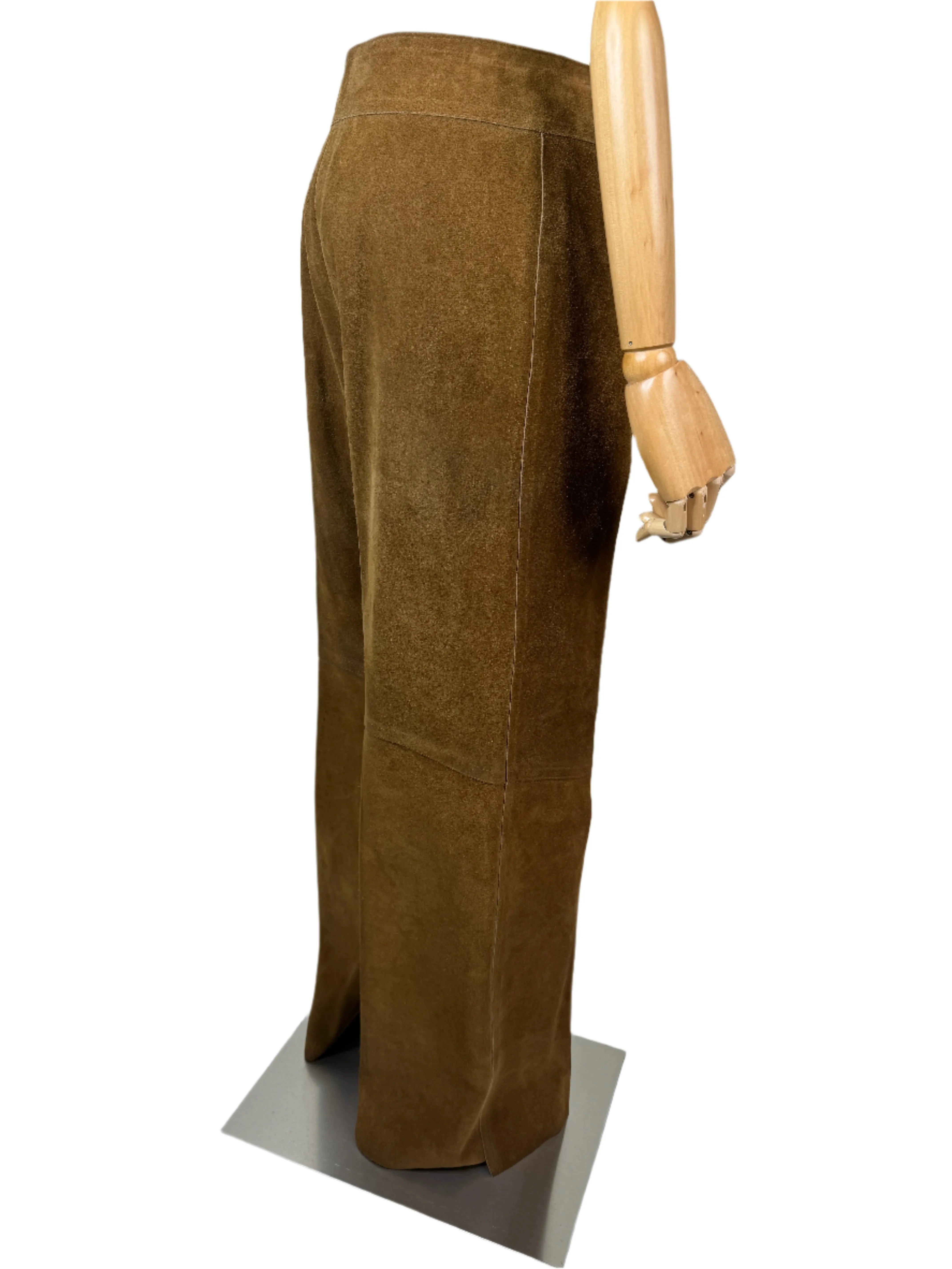 Brown Suede Jacket & Pant Set 1970s
