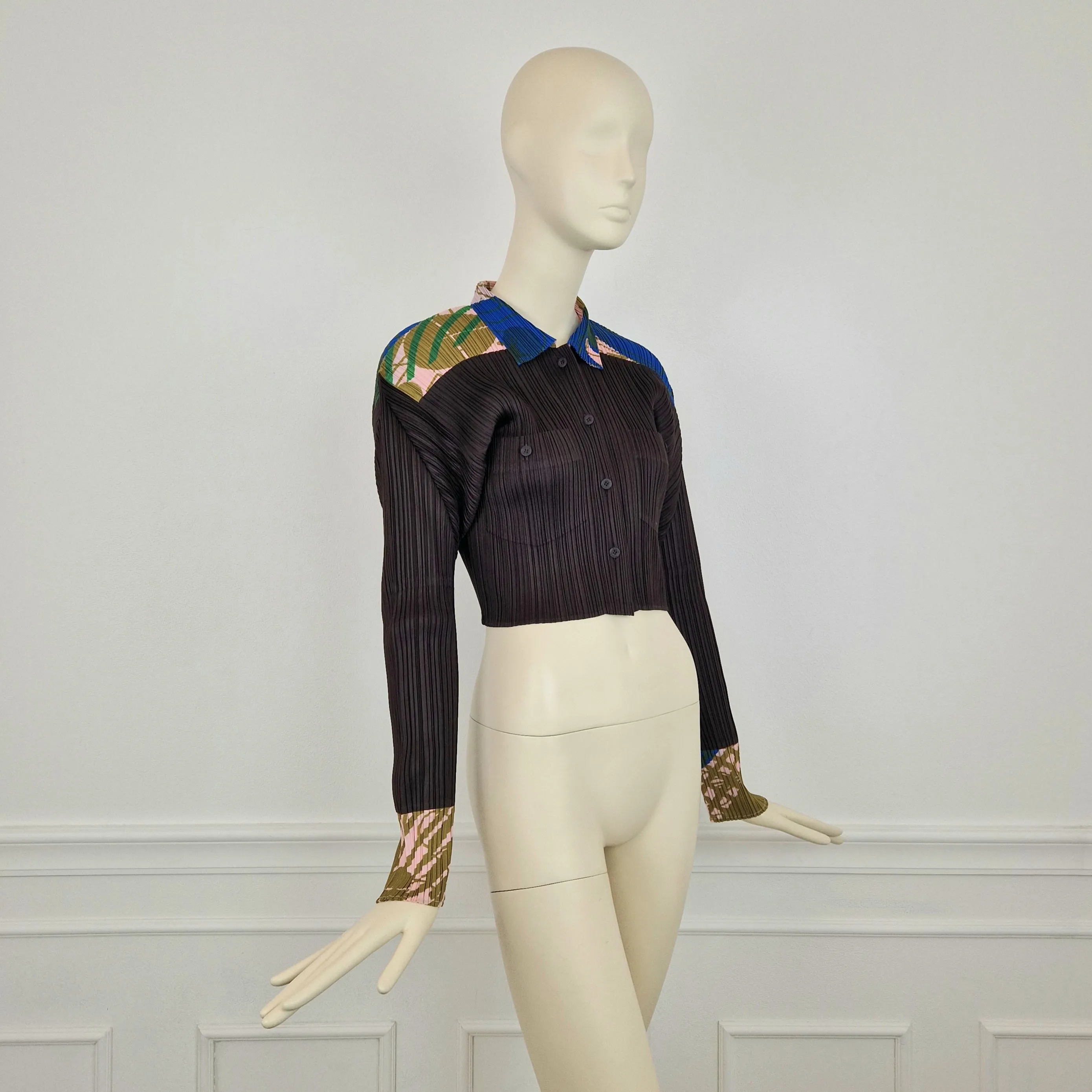 Camicia corta Issey Miyake pleats please coup de foudre