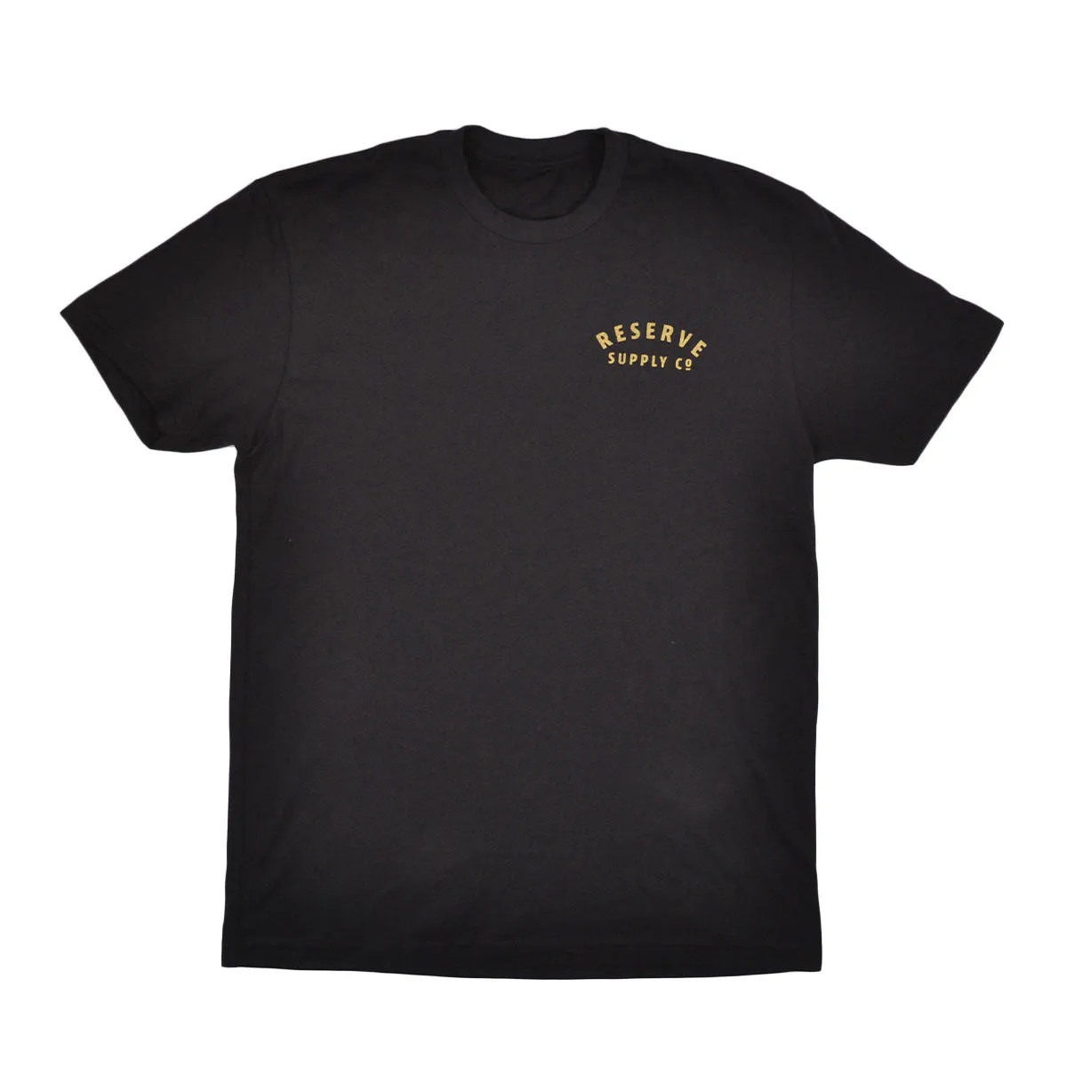 CHECKER FLAG TEE - BLACK