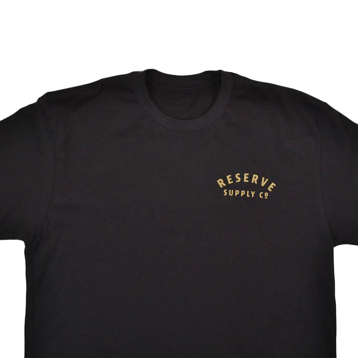 CHECKER FLAG TEE - BLACK