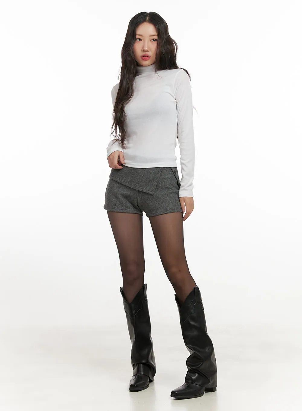 Chic Low-Waisted Shorts CN428