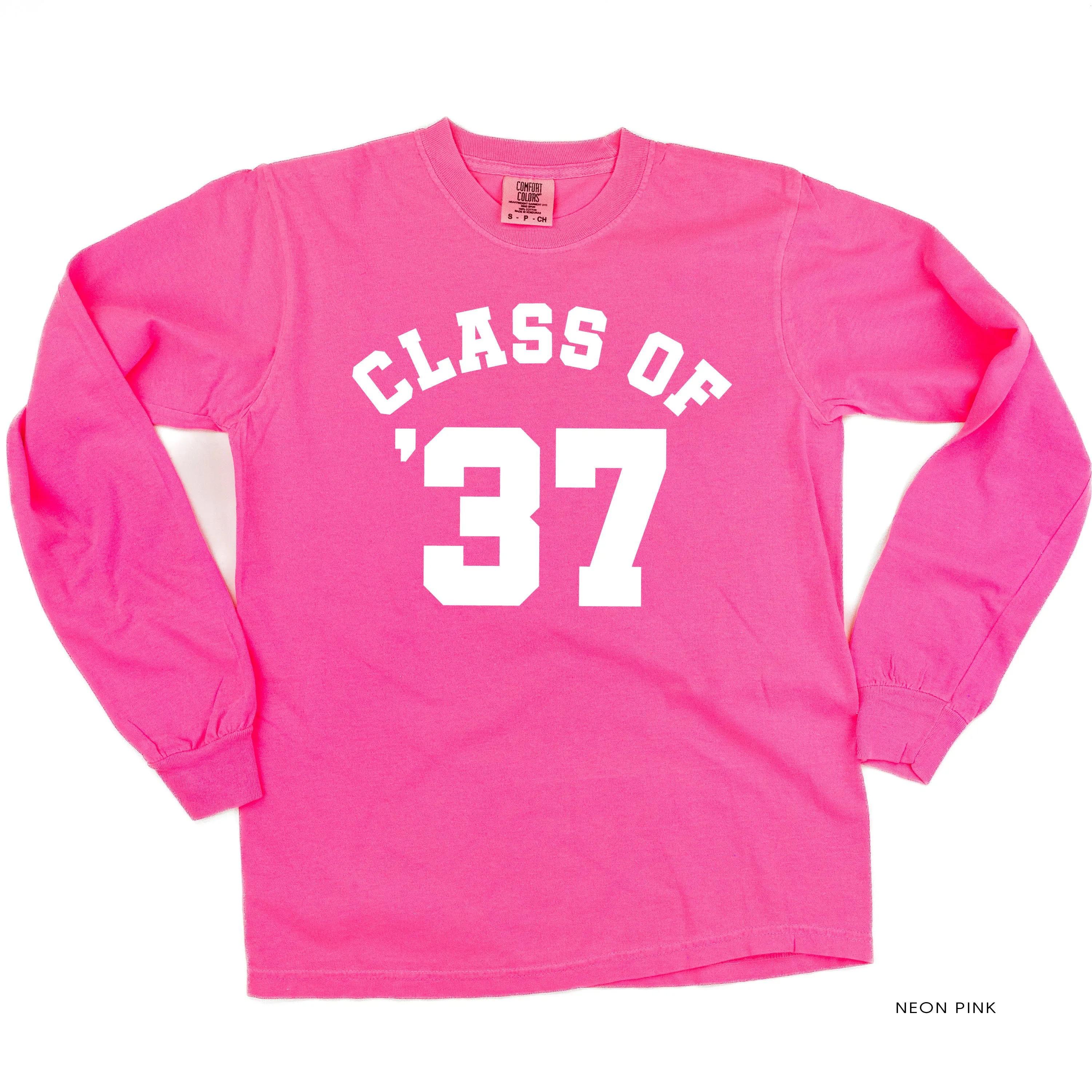 CLASS OF '37 - LONG SLEEVE COMFORT COLORS TEE