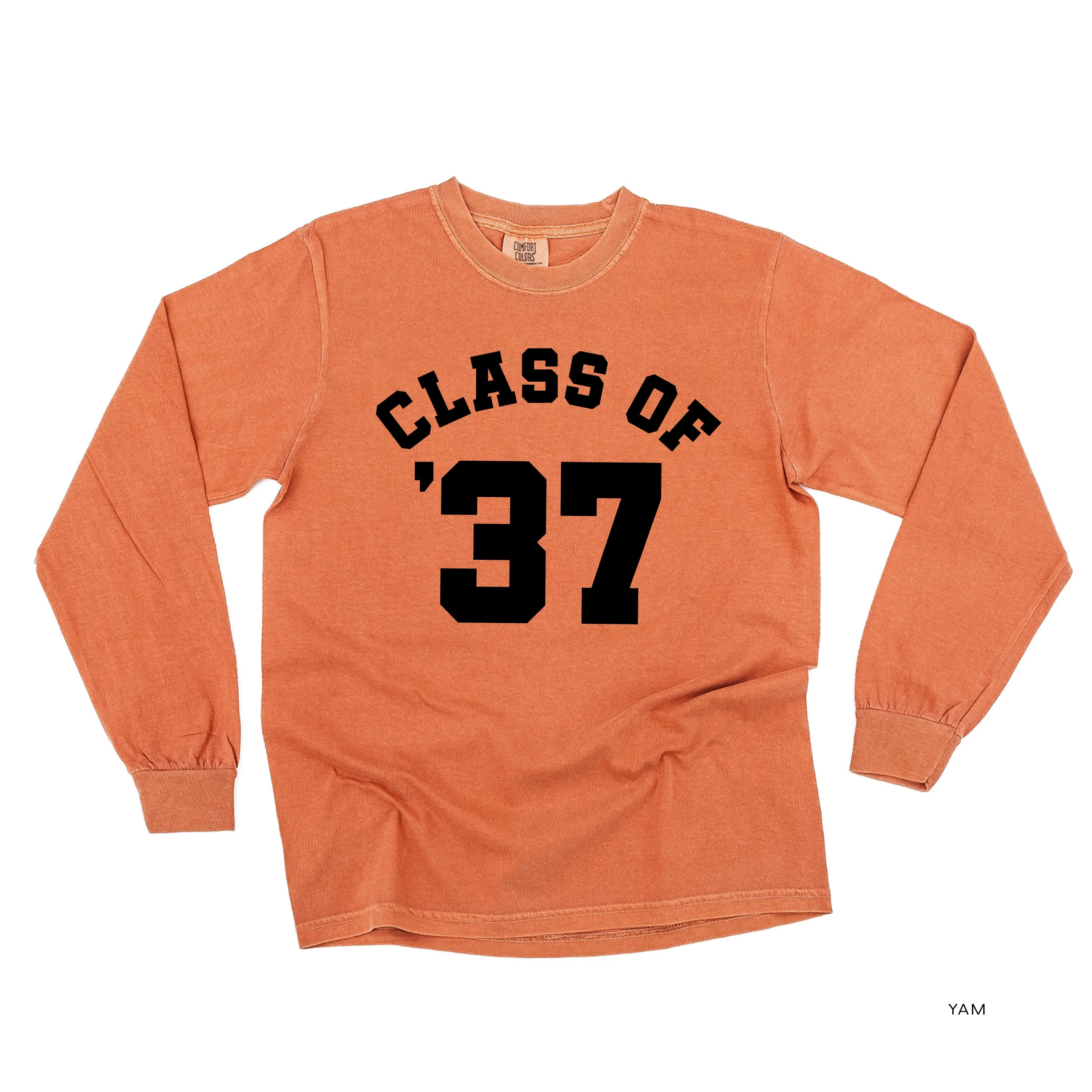 CLASS OF '37 - LONG SLEEVE COMFORT COLORS TEE