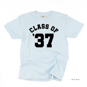 CLASS OF '37 - SHORT SLEEVE COMFORT COLORS TEE