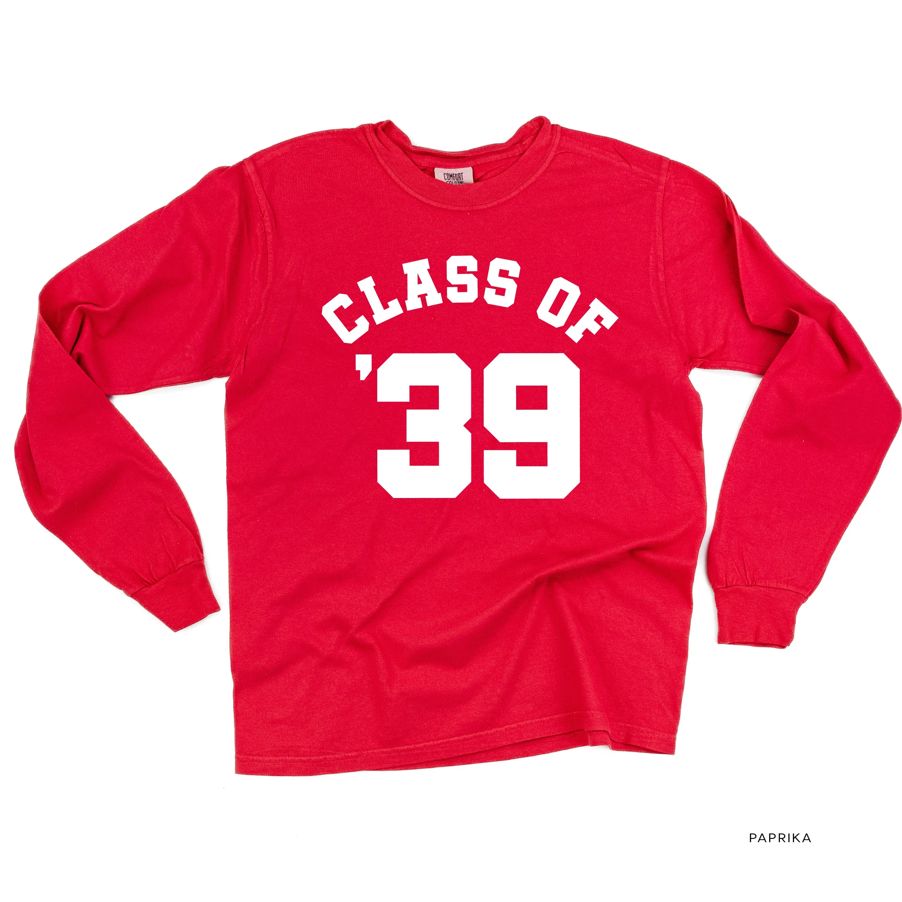 CLASS OF '39 - LONG SLEEVE COMFORT COLORS TEE