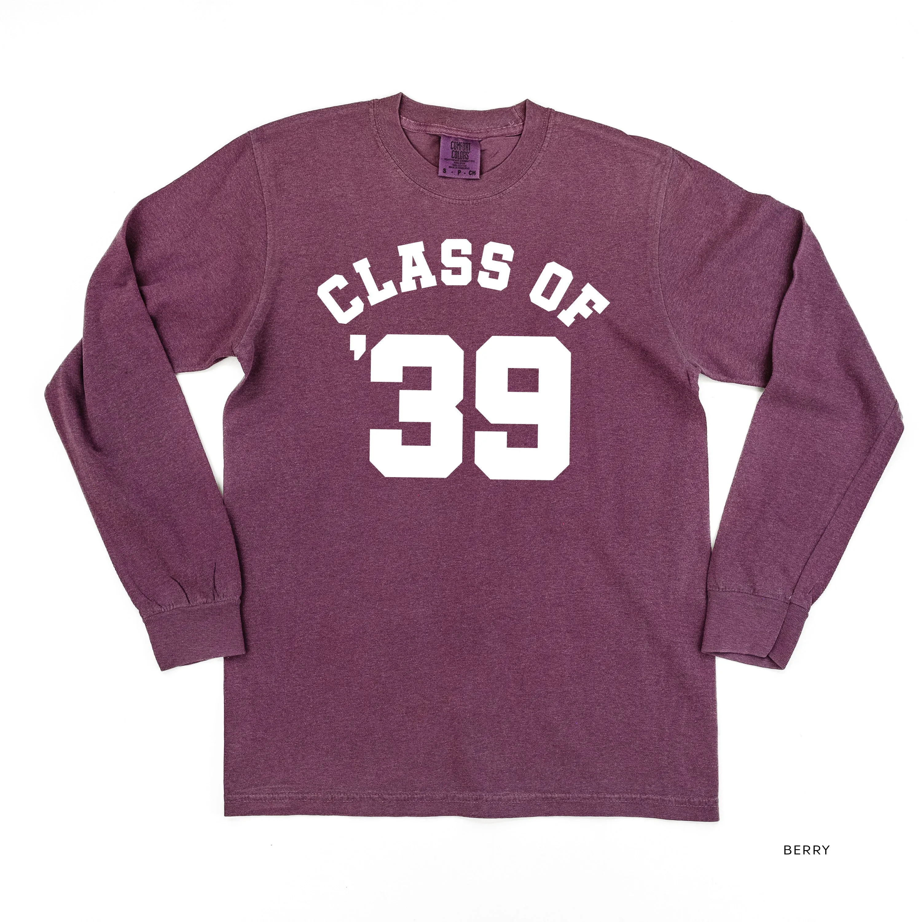CLASS OF '39 - LONG SLEEVE COMFORT COLORS TEE