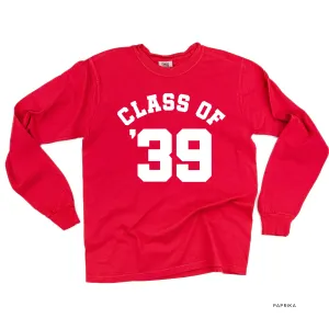 CLASS OF '39 - LONG SLEEVE COMFORT COLORS TEE