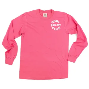 COOL Gammy CLUB - Pocket Design - LONG SLEEVE COMFORT COLORS TEE