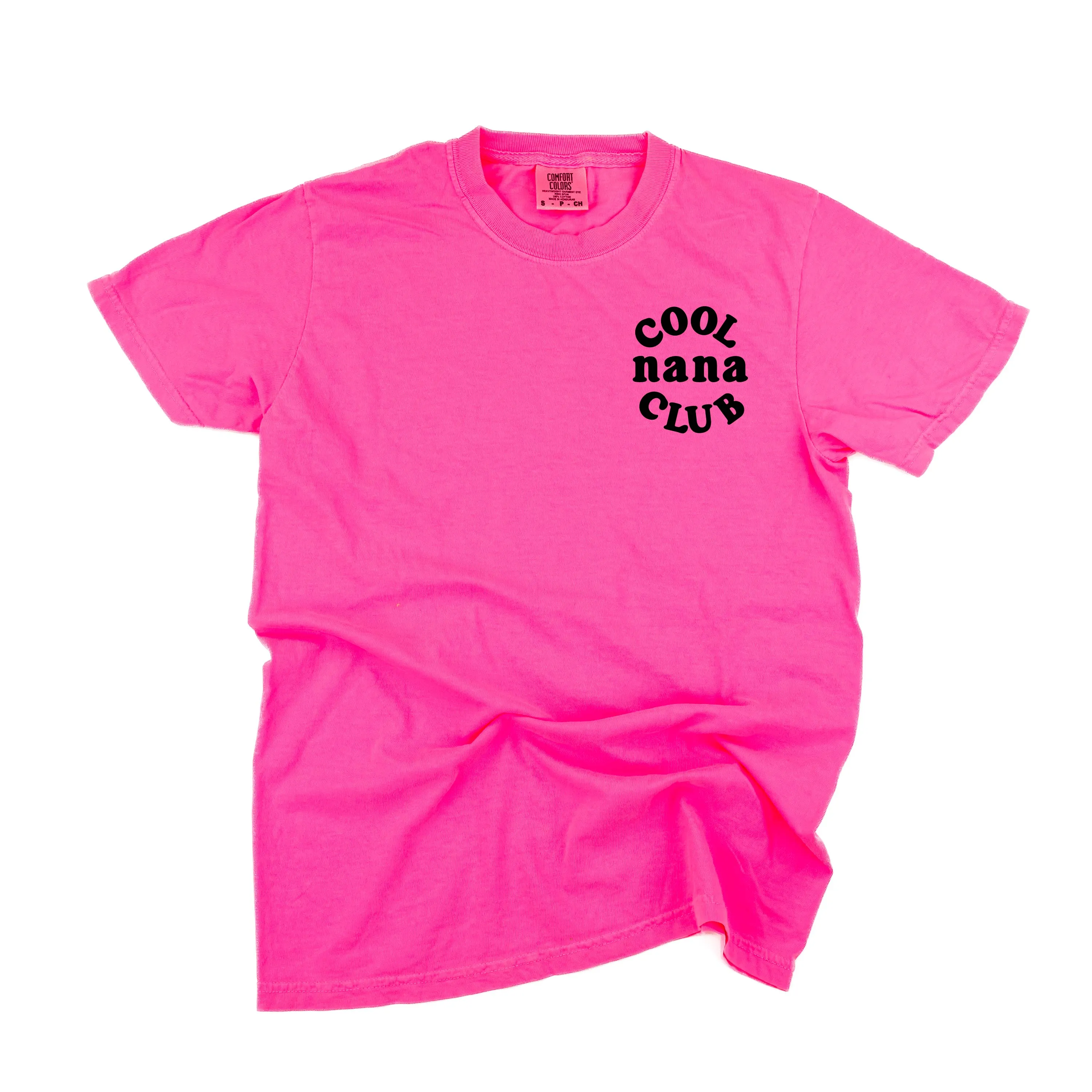 COOL Nana CLUB - Pocket Design - SHORT SLEEVE COMFORT COLORS TEE