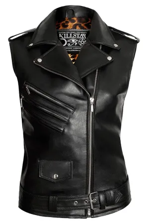 Core Leather Vest [VEGAN]