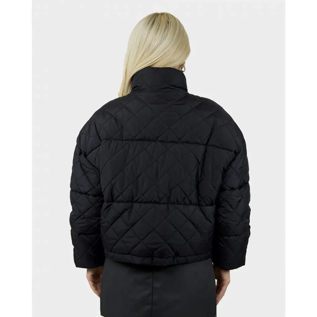 DICKIES LAMKIN QUILTED PUFFER JACKET - BLACK