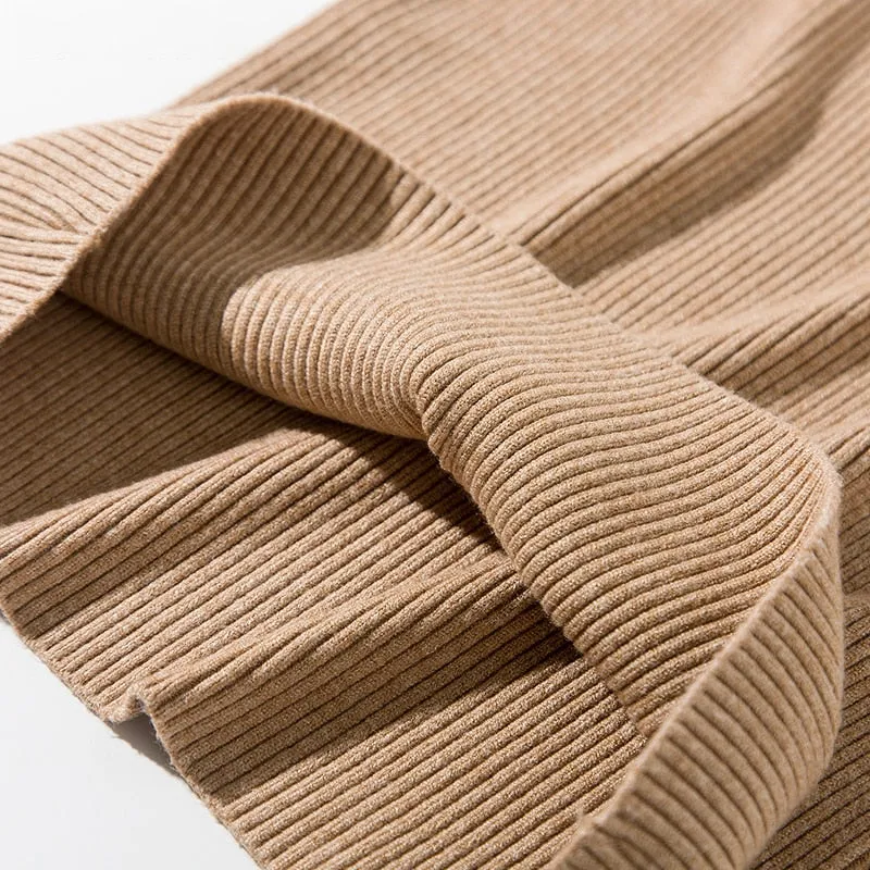 DressBetty - Basic Turtleneck Knitted Top