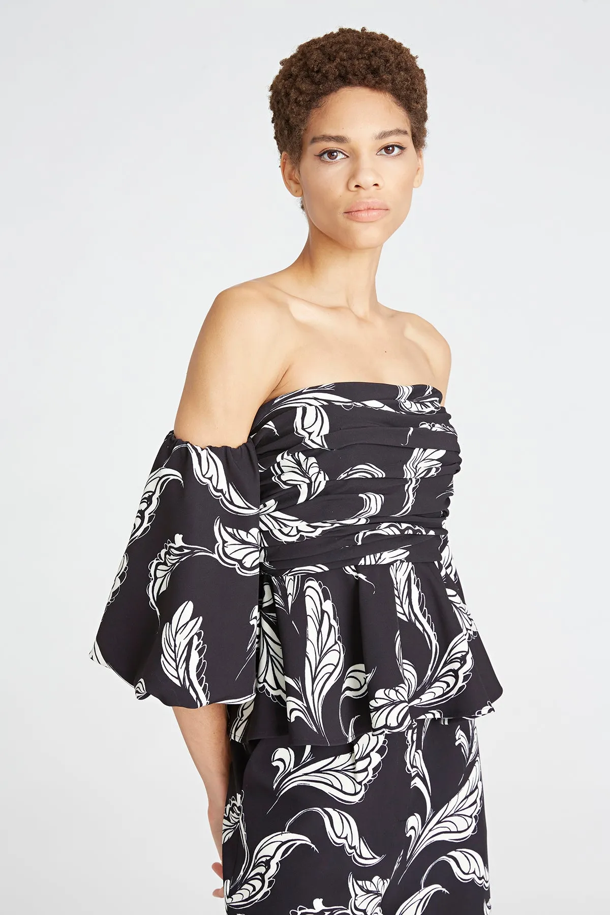 Eman Peplum Top
