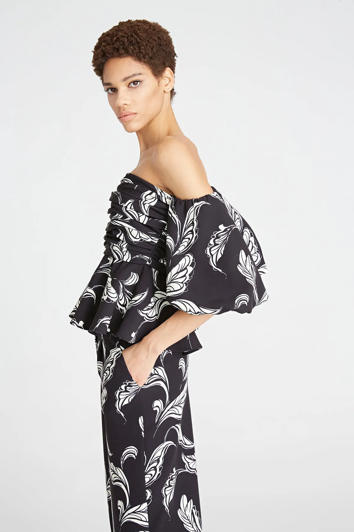 Eman Peplum Top