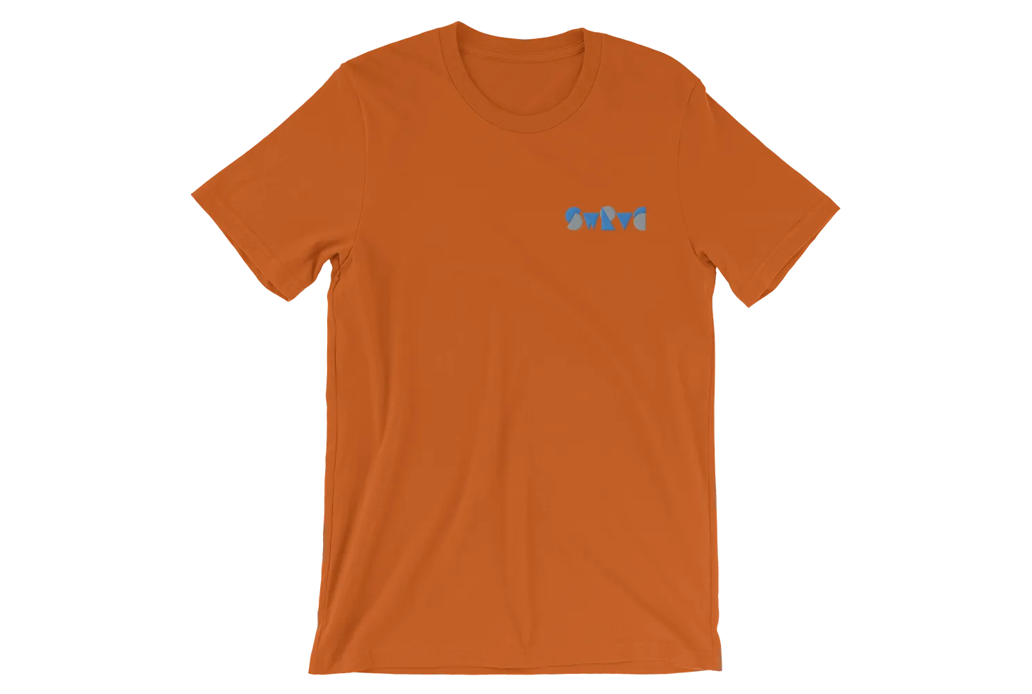 embroidered chunky logo cotton tee