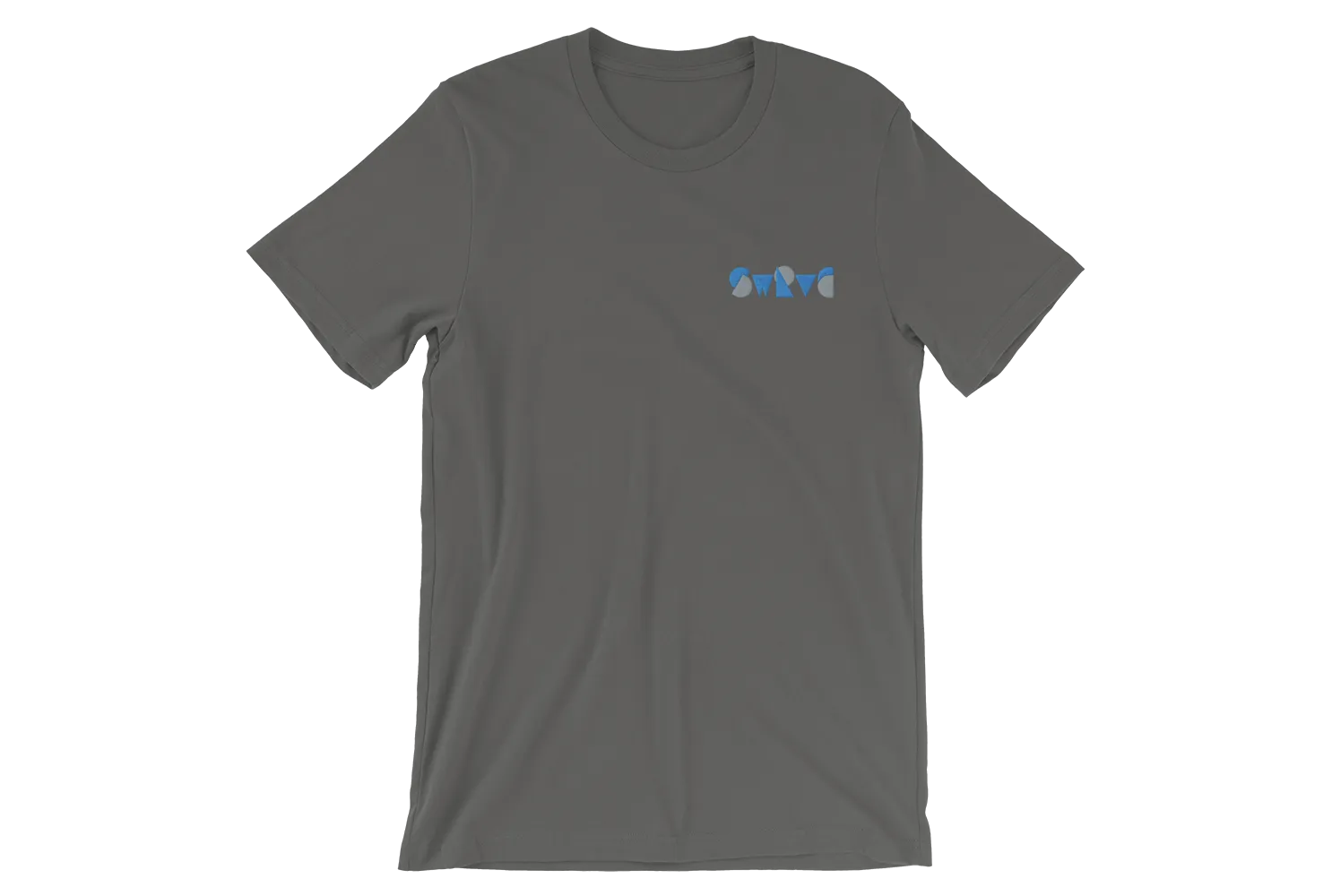 embroidered chunky logo cotton tee