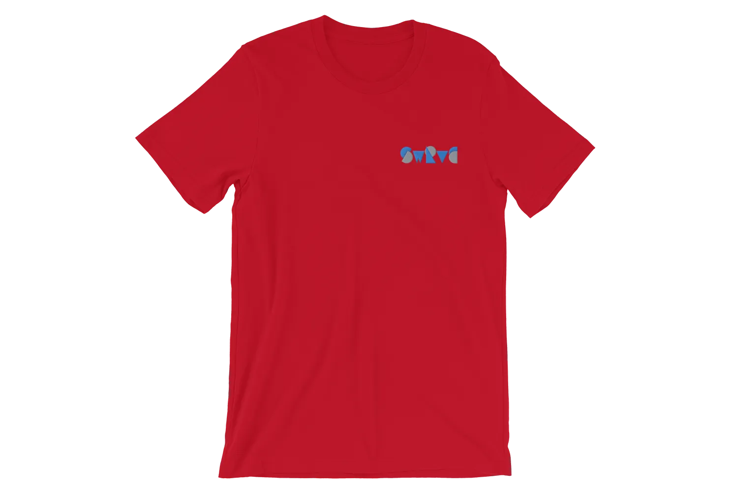 embroidered chunky logo cotton tee