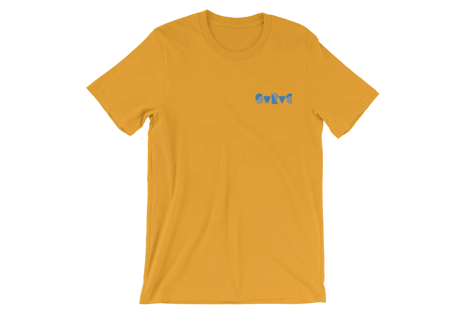 embroidered chunky logo cotton tee