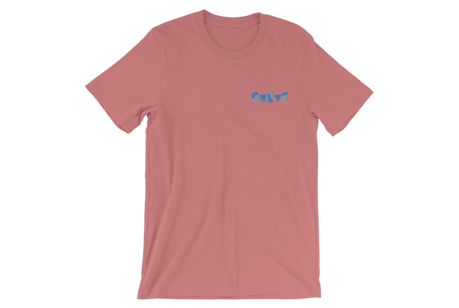 embroidered chunky logo cotton tee