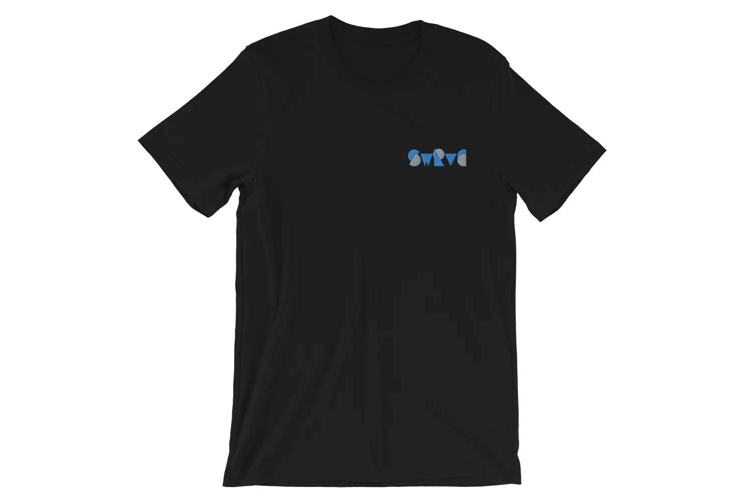 embroidered chunky logo cotton tee