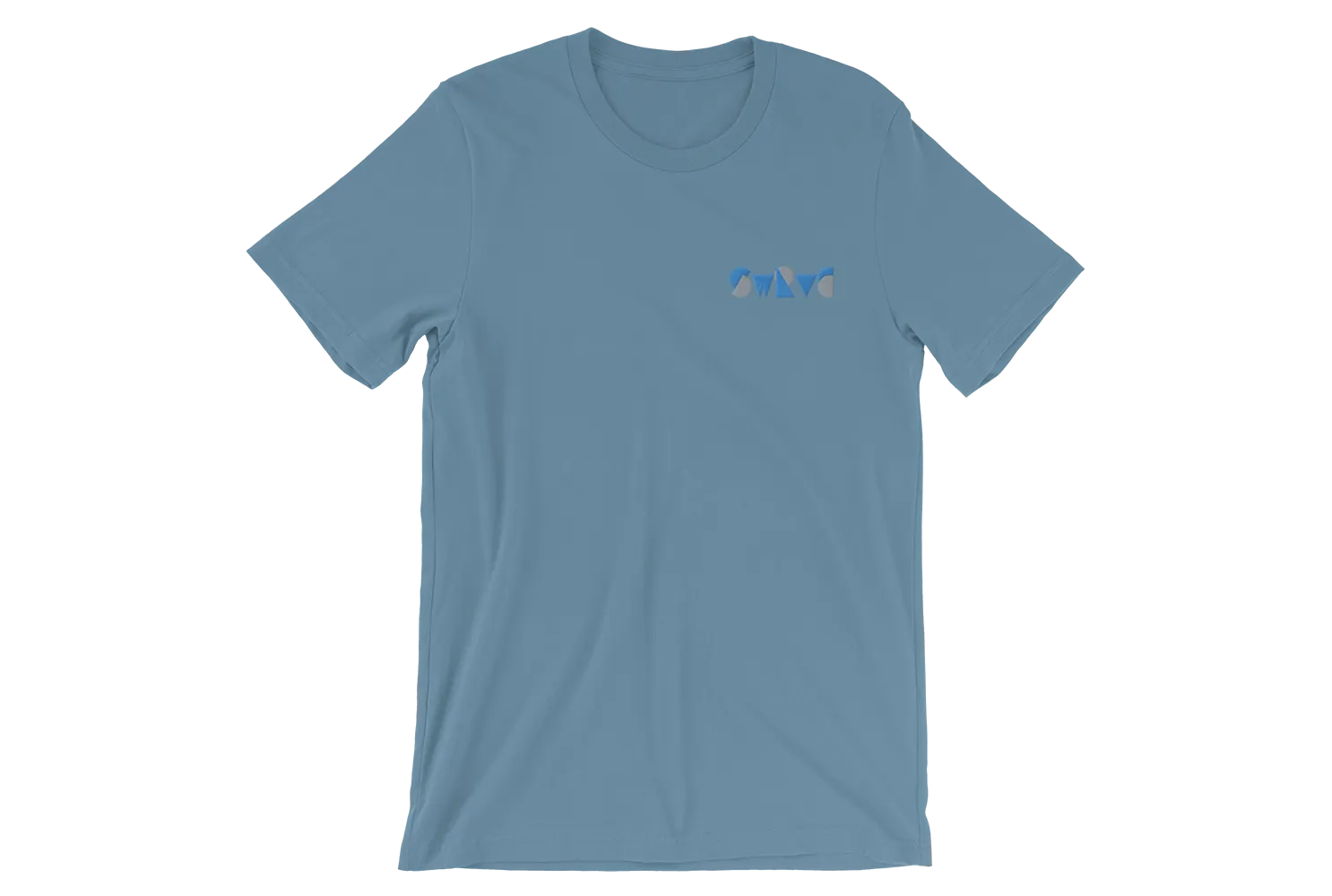 embroidered chunky logo cotton tee