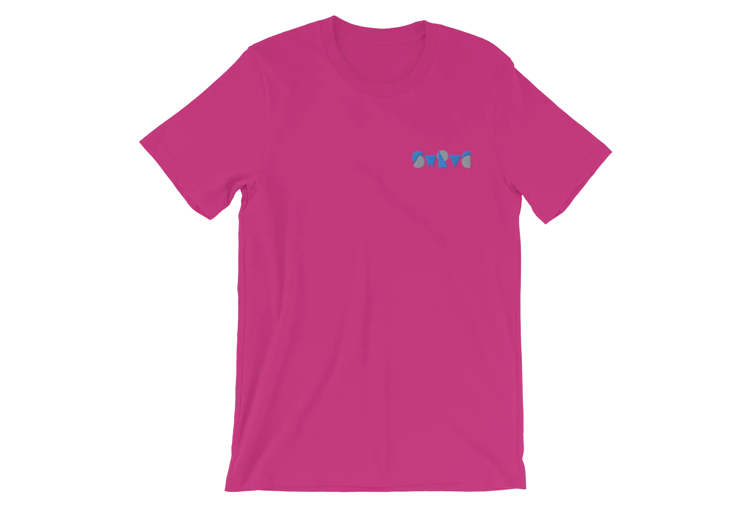 embroidered chunky logo cotton tee