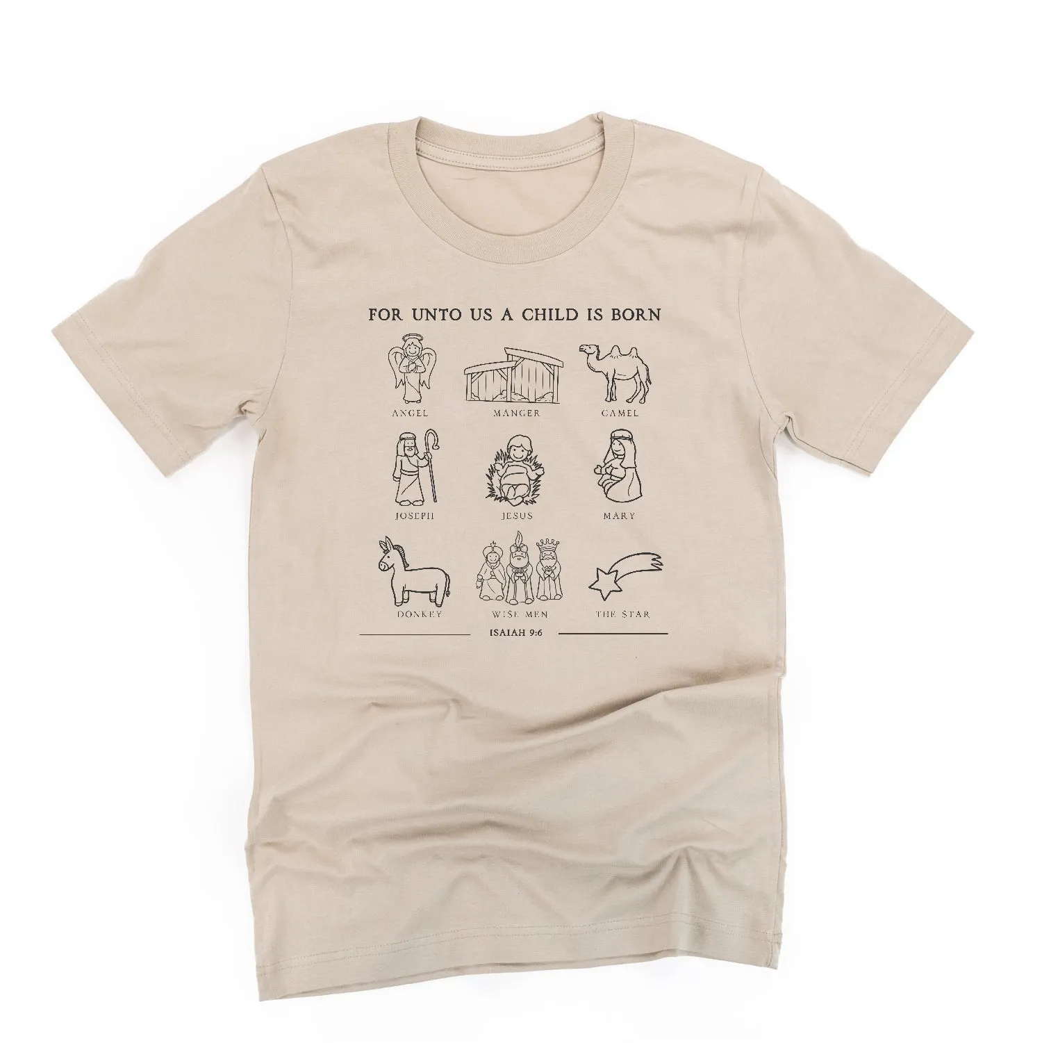 For Unto Us A Child Is Born - Unisex Tee
