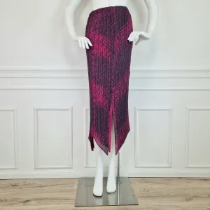 Gonna Issey Miyake Féte grigia e rosa