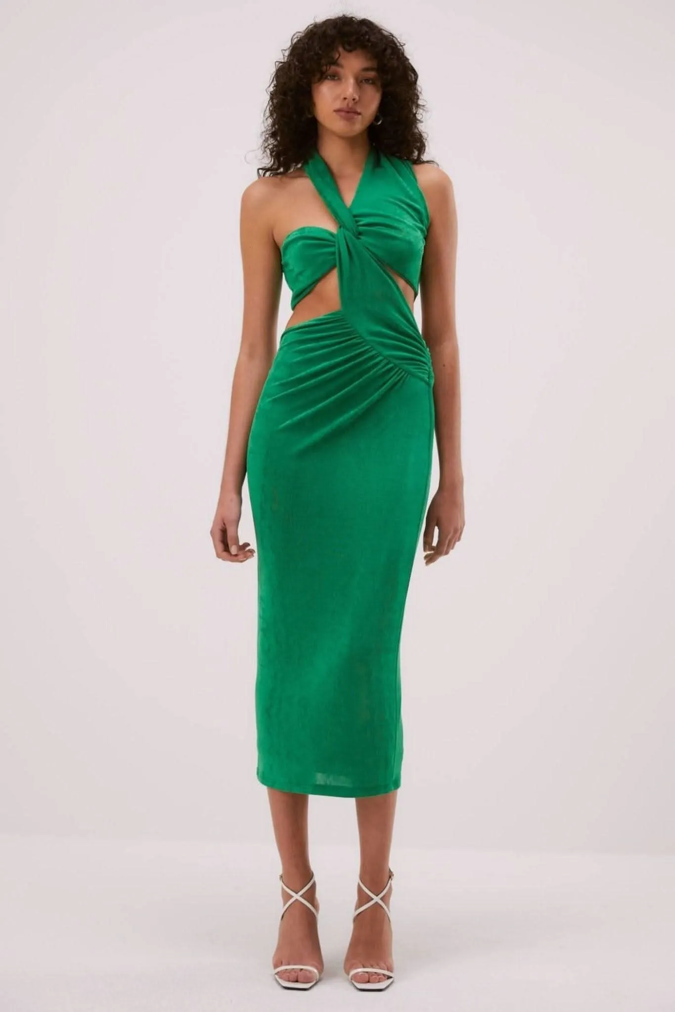 Graciela Slinky Jersey Midi Dress