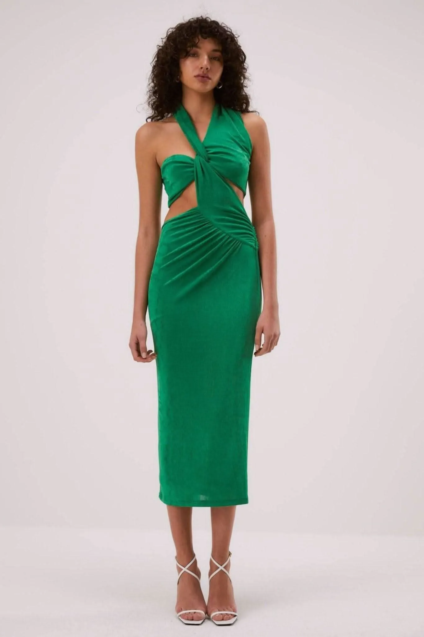Graciela Slinky Jersey Midi Dress