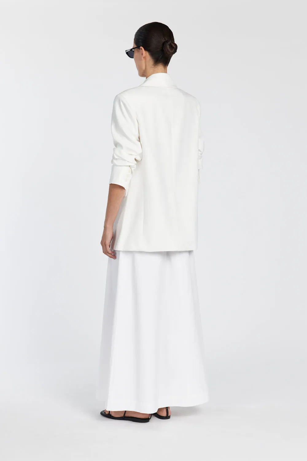 HARLEY WHITE OVERSIZED BOYFRIEND BLAZER