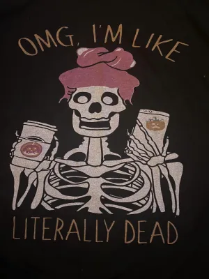 I'm Like Literally Dead - PINK HAIR- TEE -BEST SELLER!!! DTG