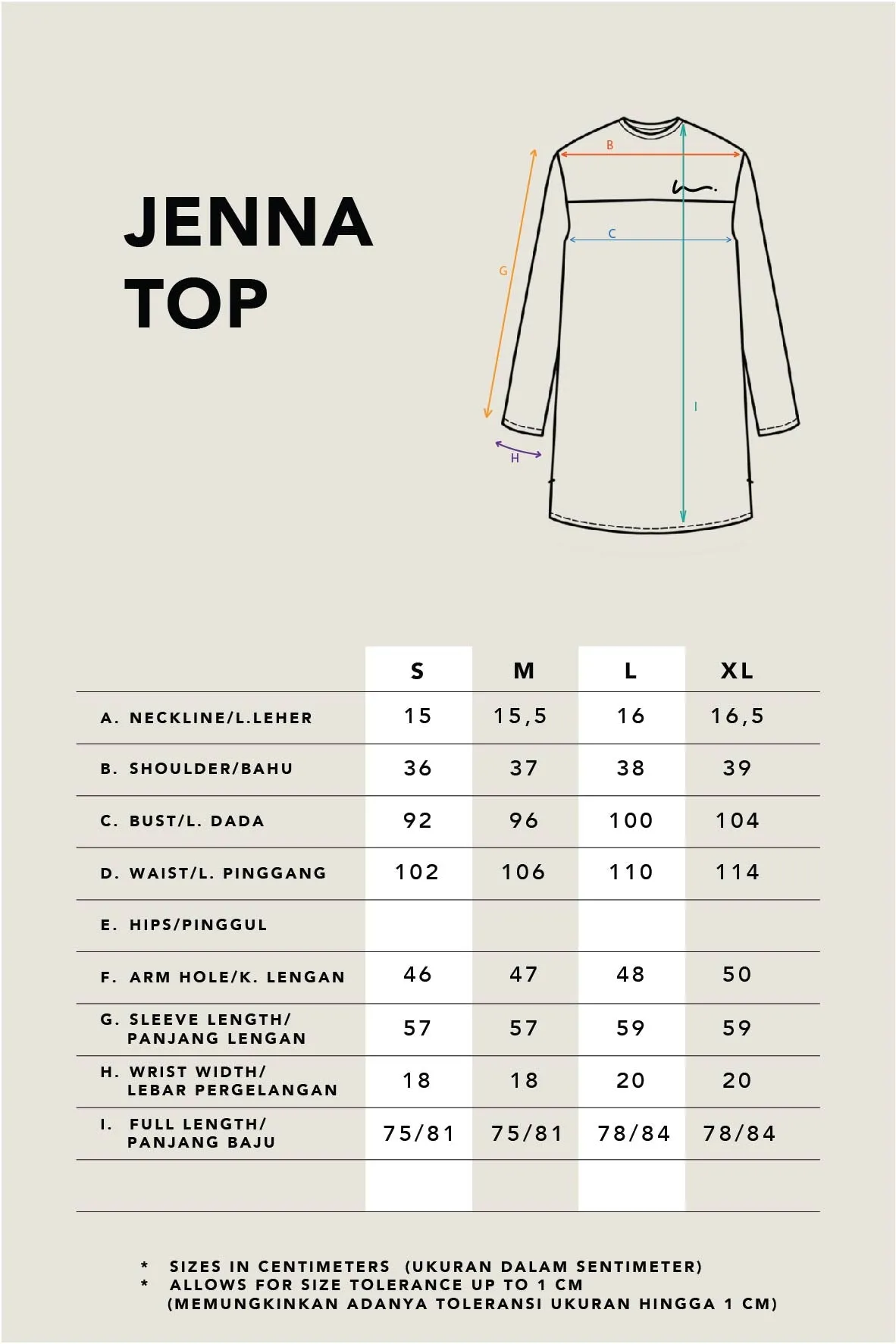 JENNA TUNIC NEUTRAL GREY
