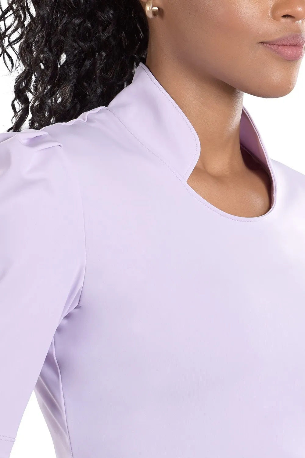 Kali Lilac Mid Sleeve Top - FINAL SALE