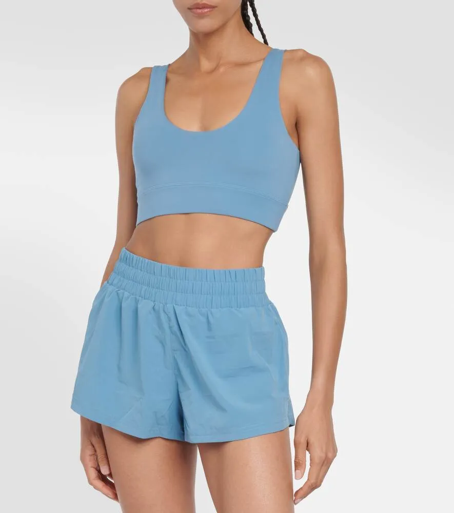 Kallin high-waisted shorts VARLEY, blue