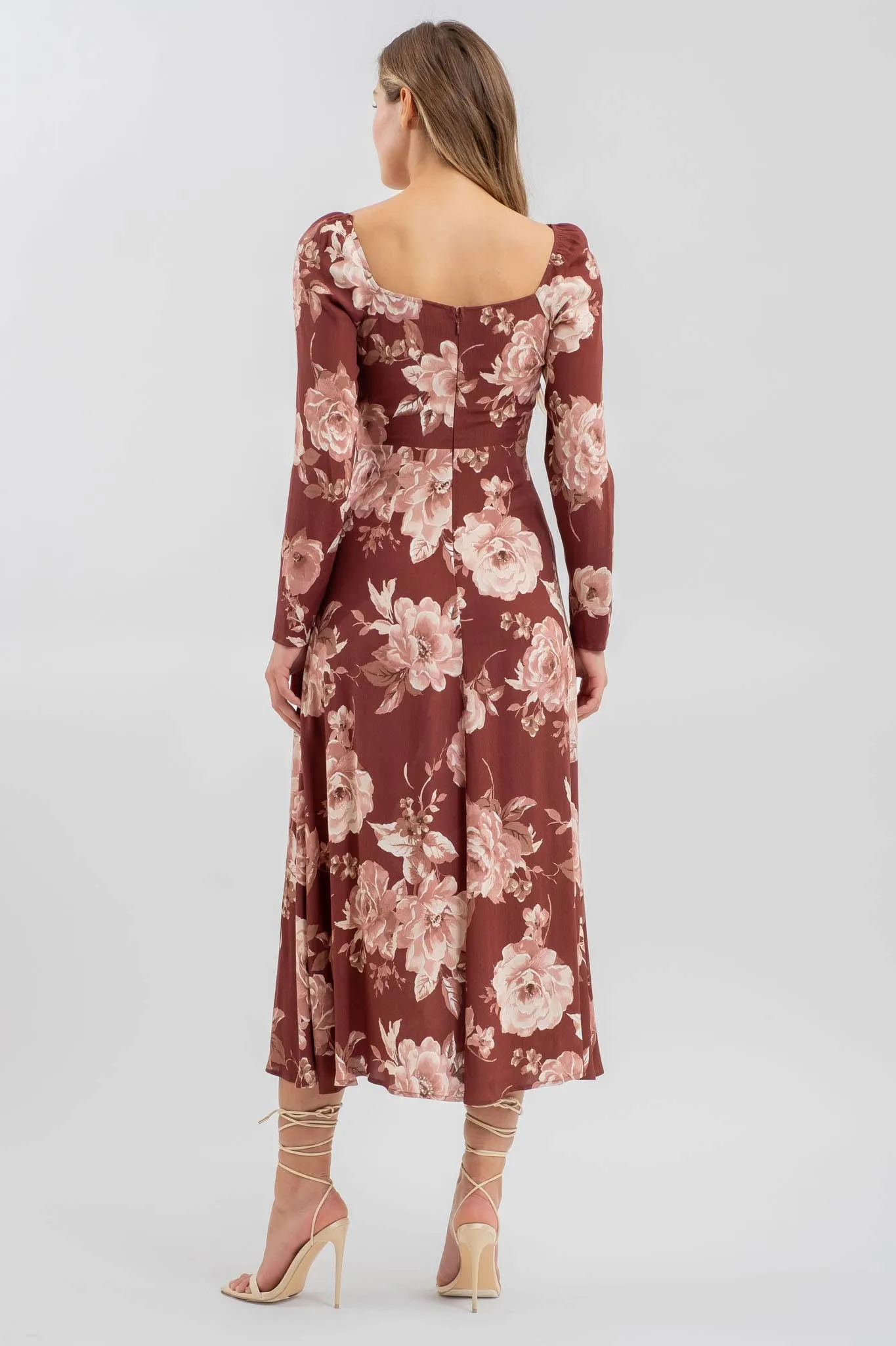 Kiara Floral Midi Dress