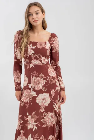 Kiara Floral Midi Dress