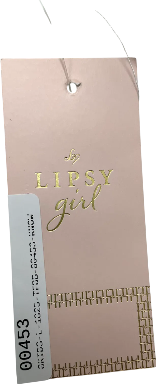 lipsy london White Puff Sleeve Pearl Detail  Bubble Hem Occasion Dress 6 Years