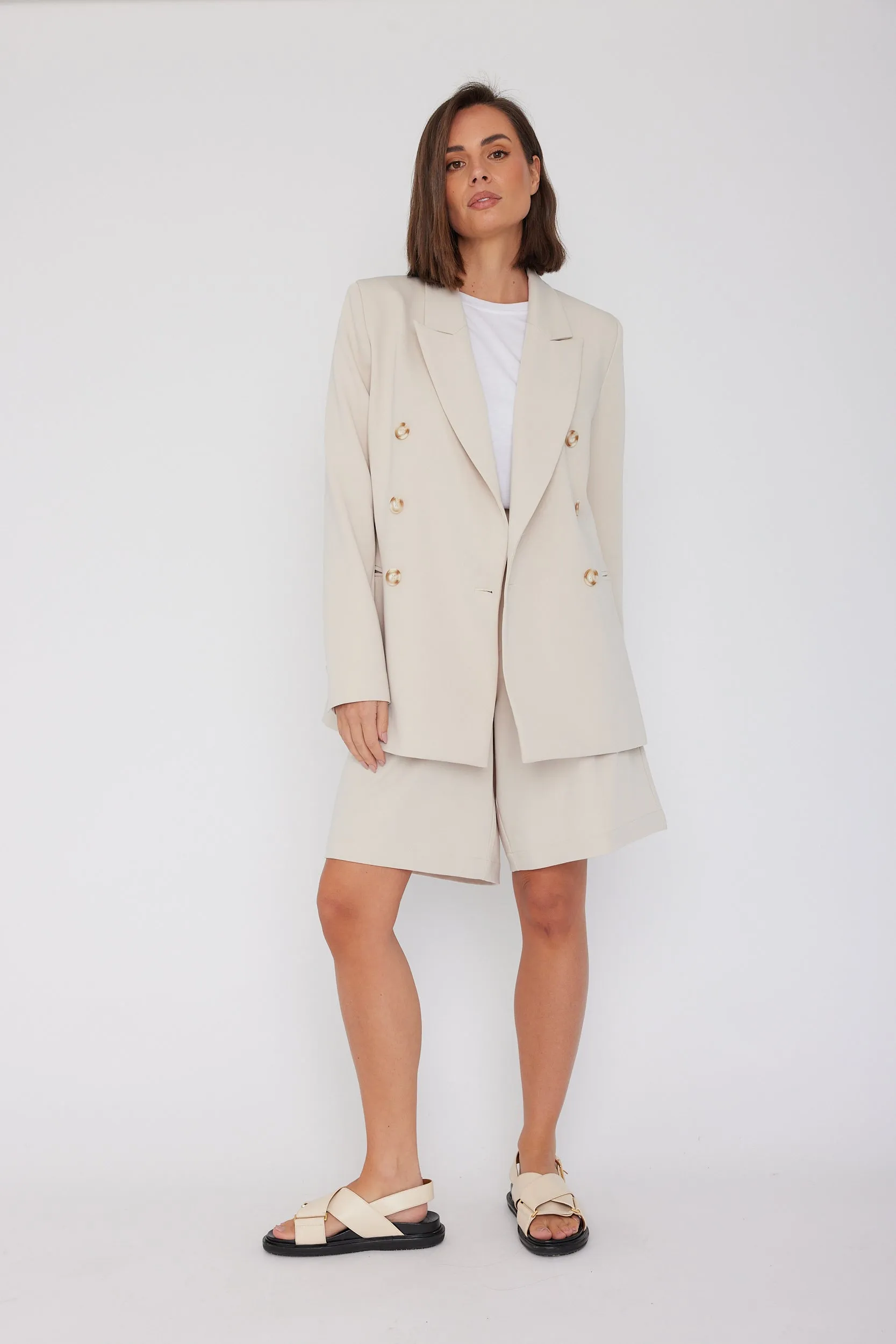 MACADAM Blazer Beige
