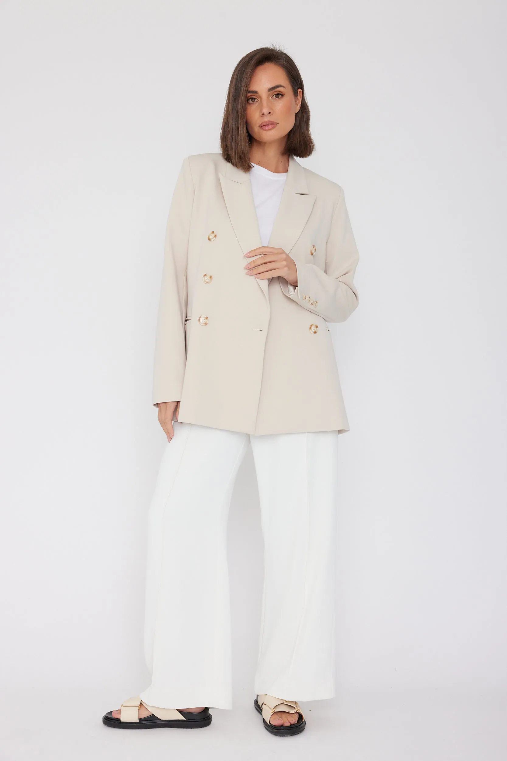 MACADAM Blazer Beige