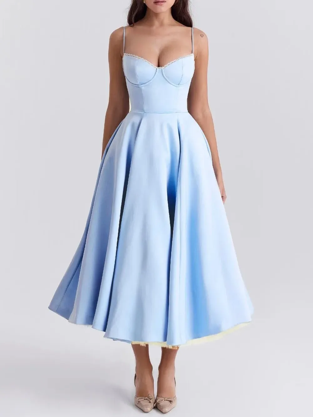 Madeline Backless Midi Dress